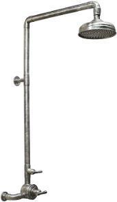 Sonoma Forge WB-SHW-940 Exposed Thermostatic Outdoor Shower Unit w/ 8" Rain Head