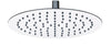 Nikles Stainless steel shower head Piano 250 Watersense Chrome