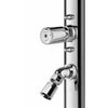 Outdoor Shower Co Foot Shower & Valve Accessory - ADA Metered Push Valve - FTA-LCT-FS-ADA
