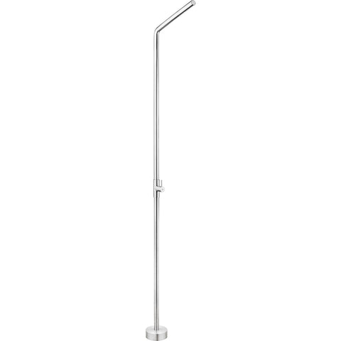 Outdoor Shower Co Free Standing Single Supply Shower - Lever Handle Valve - 316 Stainless Steel - CAP-A118AS-C