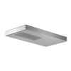 Outdoor Shower Co 4 1/2” x 9” Concealed Rectangular Shower Head - 316 Stainless Steel FTA-SA300S-SH