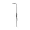 Outdoor Shower Co Concealed Shower Head - Hot & Cold - Hand Spray with 60” Flexible Hose- 316 Marine Grade SS FTA-S40-HCHS