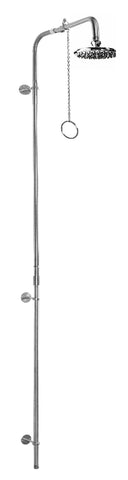Outdoor Shower Co. PM-250-PCV - 8” Shower Head