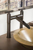 SONOMA FORGE TALL DECK MOUNT LAV FAUCET WITH WATERFALL SPOUT - WB-LAV-DM-WF-T