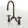 Sonoma Forge Deck Mount Kitchen Faucet With Swivel Spout - BS-DM-SW