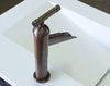 Sonoma Forge Brut Lav Faucet With Short Fixed Waterfall Spout - BRUT-WF-S-FX