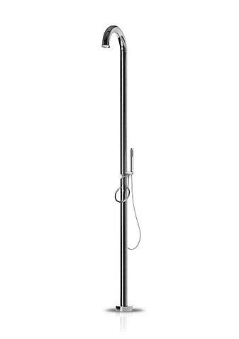 JEE-O ORIGINAL 02 Polished Stainless Steel 02 400-6480 Outdoor Shower - Cloud 9 Shower Heads