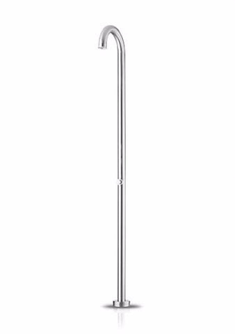 JEE-O ORIGINAL push Polished Stainless Steel Outdoor Shower 100-6501 - Cloud 9 Shower Heads