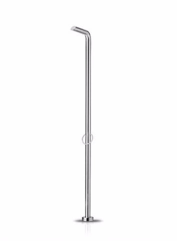 JEE-O PURE 01 Brushed Stainless Steel Outdoor Shower 300-6100 - Cloud 9 Shower Heads