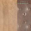 PULSE ShowerSpas Navajo ShowerSpa 1018 Hammered Copper ORB Shower Panel