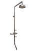 Sonoma Forge WB-SHW-970 Exposed Thermostatic Outdoor Shower Unit w/ 8" Rain Head & Tub Filler